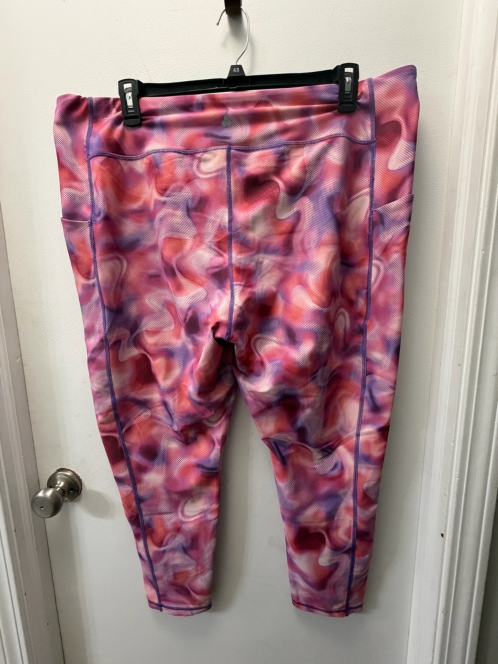 tek gear Pink & Purple Swirl Leggings